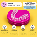 2mm Hard Night Guard - Custom Night Guard For Moderate Teeth Grinding/Clenching