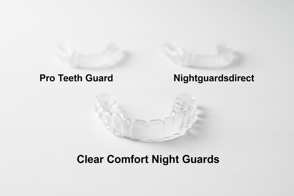 Clear Comfort vs. Pro Teeth Guard vs. NightGuardsDirect – Clear Comfort ...