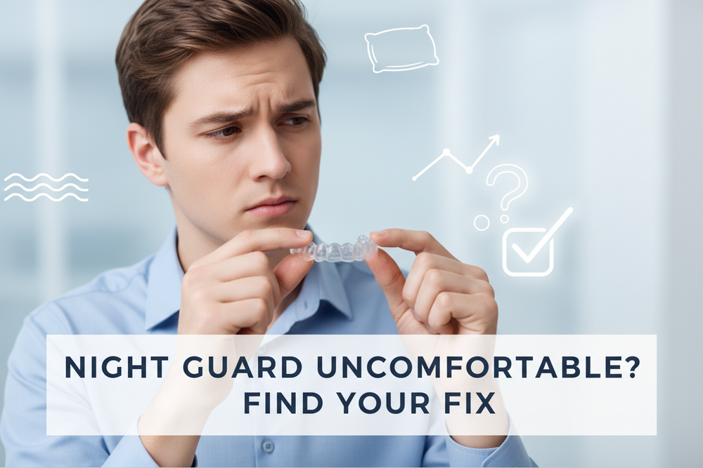 Why Your Night Guard Feels Uncomfortable | Clear Comfort Night Guards