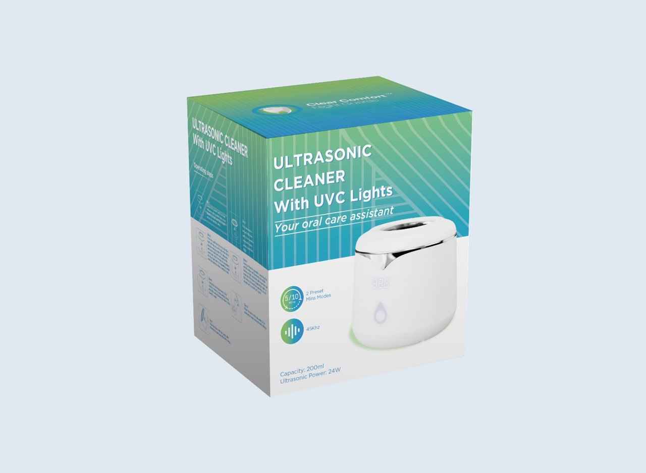 Ultrasonic + UV Light Deep Cleaner